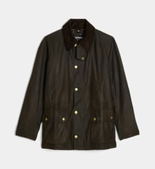Parka droite mi-longue Ashby coton enduit Barbour