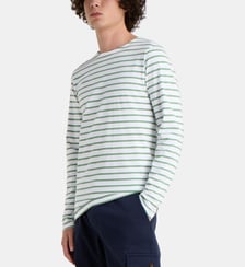 T-shirt marinière Plozévet coton Armor-Lux