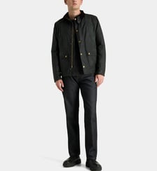Parka Reelin Wax courte coton enduit Barbour