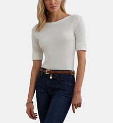 T-shirt cintré Judy en coton Lauren Ralph Lauren
