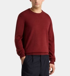 Pull droit uni Nachron en cachemire Galeries Lafayette