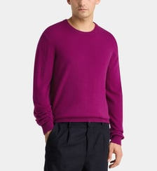Pull droit uni Nachron en cachemire Galeries Lafayette