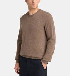 Pull droit uni Nachron en cachemire Galeries Lafayette