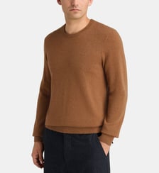 Pull droit uni Nachron en cachemire Galeries Lafayette