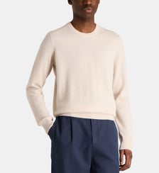Pull droit uni Nachron en cachemire Galeries Lafayette