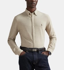 Chemise droite maille mesh coton   Polo Ralph Lauren