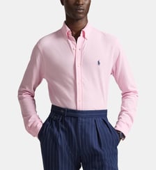 Chemise droite maille mesh coton Polo Ralph Lauren