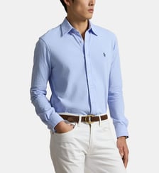 Chemise droite maille mesh coton   Polo Ralph Lauren