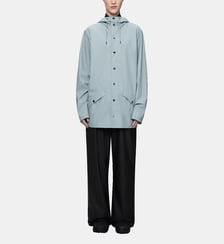 Imperméable droit capuche visière mi-long unisexe Rains