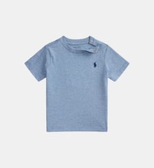 T-shirt col rond pony jersey de coton Polo Ralph Lauren