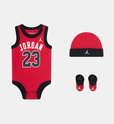 Ensemble body, chaussons et bonnet JHB Jordan 23 Jersey coton Jordan