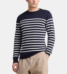 Pull marin Groix droit coton Armor-Lux