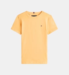 T-shirt droit coton drapeau Tommy Hilfiger