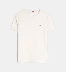 T-shirt droit coton drapeau Tommy Hilfiger