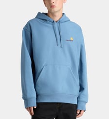 Hoodie droit American Script coton molleton Carhartt WIP