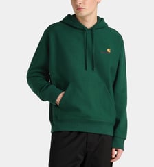 Hoodie droit American Script coton molleton Carhartt WIP