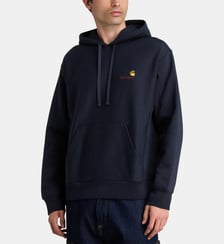Hoodie droit American Script coton molleton Carhartt WIP