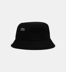 Bob crocodile signature en coton bio piqué Lacoste