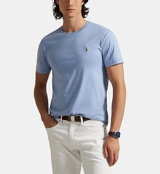 T-shirt custom slim coton pima Polo Ralph Lauren
