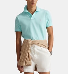 Polo cintré coton piqué pony Polo Ralph Lauren