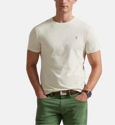 T-shirt custom slim en coton Polo Ralph Lauren