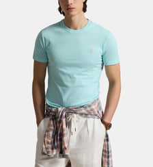 T-shirt custom slim en coton Polo Ralph Lauren