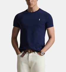 T-shirt custom slim en coton Polo Ralph Lauren