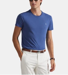 T-shirt custom slim en coton Polo Ralph Lauren