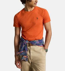 T-shirt custom slim en coton Polo Ralph Lauren