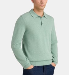 Pull polo Napolo cachemire  Galeries Lafayette