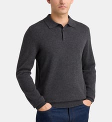 Pull polo Napolo cachemire  Galeries Lafayette