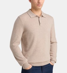 Pull polo Napolo cachemire  Galeries Lafayette