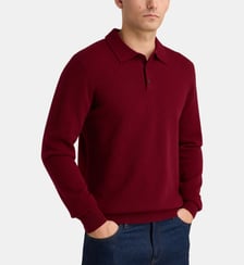 Pull polo Napolo cachemire Galeries Lafayette