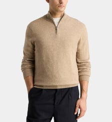 Pull camionneur droit Nachcam cachemire Galeries Lafayette