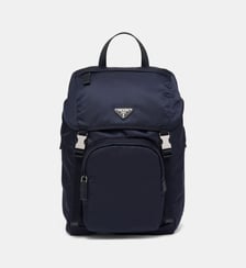 Sac à dos en Re-nylon et cuir Saffiano Prada