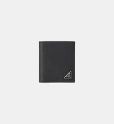 Portefeuille en cuir Saffiano Prada