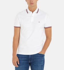 Polo slim coton organique piqué Tommy Hilfiger