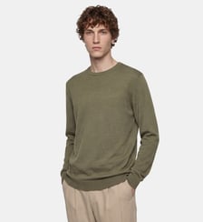 Pull Teriron droit laine mérinos responsable Galeries Lafayette