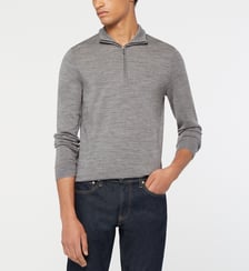 Pull camionneur droit Tericam laine mérinos Galeries Lafayette
