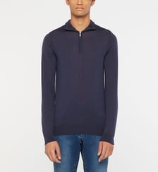 Pull camionneur droit Tericam laine mérinos Galeries Lafayette