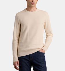 Pull droit uni Tonron nid d'abeille coton bio Galeries Lafayette