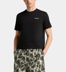 T-shirt droit coton signature Armani Exchange