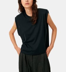 T-shirt droit Dee sans manches à épaulette Sessùn