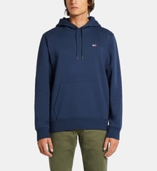 Hoodie droit molletonné broderie drapeau Tommy Hilfiger