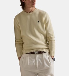 Pull droit en maille coton Polo Ralph Lauren