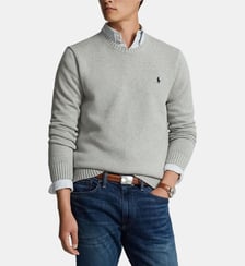 Pull droit en maille coton Polo Ralph Lauren
