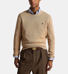Pull droit en maille coton Polo Ralph Lauren
