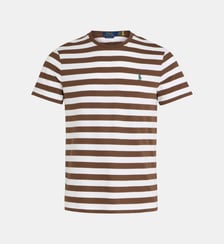 T-shirt droit à rayures coton  Polo Ralph Lauren
