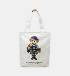 Sac tote en toile de coton Polo Ralph Lauren
