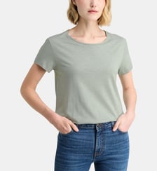 T-shirt Noris R droit coton mélangé Galeries Lafayette